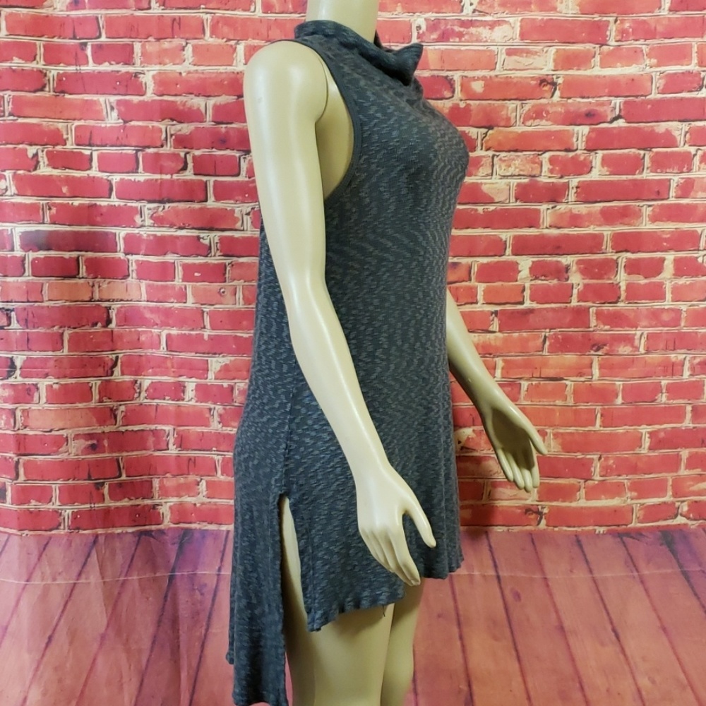 left of center Sleeveless Hi-low short dress sz XS
